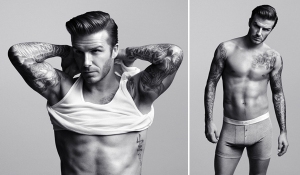 David Beckham en calzoncillos H&M